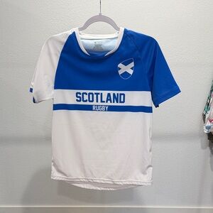 Scotland Rugby Kids Jersey - Blue and White